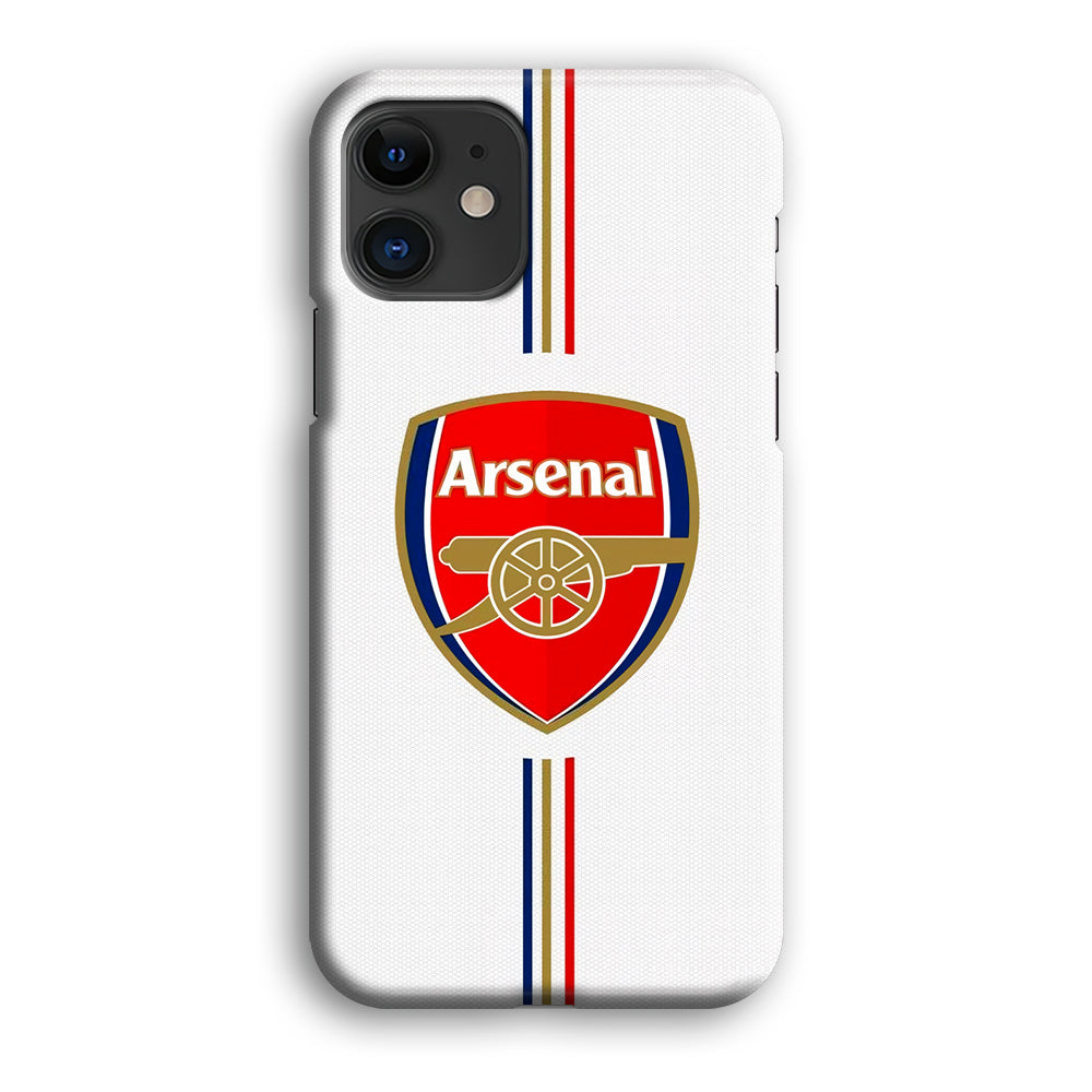 Arsenal FC Stripe iPhone 12 Case