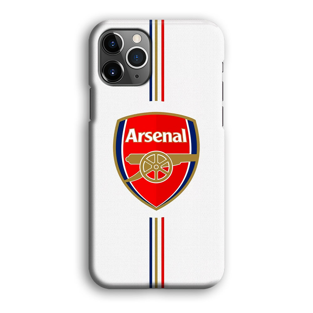 Arsenal FC Stripe iPhone 12 Pro Max Case