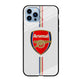 Arsenal FC Stripe iPhone 12 Pro Case