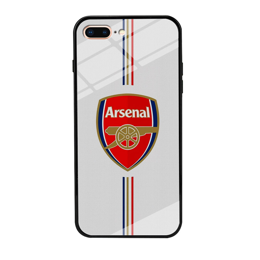 Arsenal FC Stripe iPhone 7 Plus Case