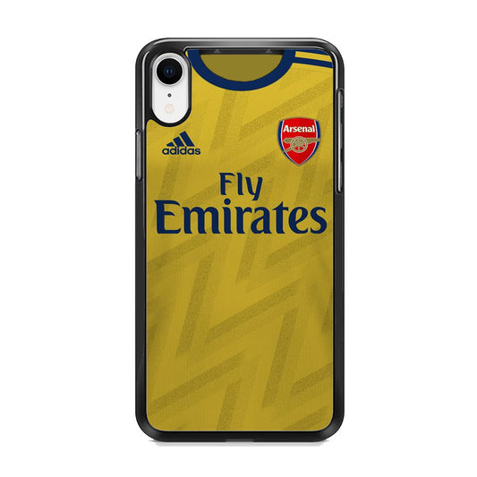 Arsenal Away Jersey Yellow iPhone XR Case