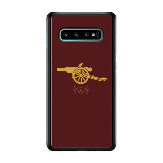 Arsenal Gooner Maroon Samsung Galaxy S10 Plus Case