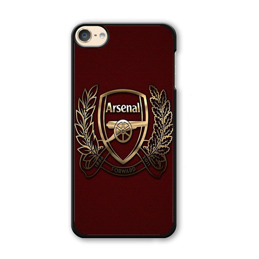 Arsenal Maroon Gold Logo Team iPod Touch 6 Case - Ezzystore