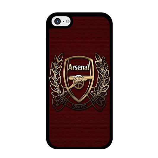 Arsenal Maroon Gold Logo Team iPhone 5 | 5s Case - Ezzystore