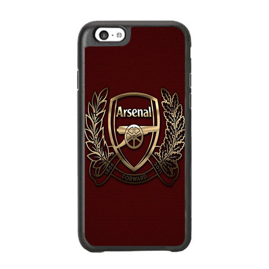 Arsenal Maroon Gold Logo Team iPhone 6 | 6s Case