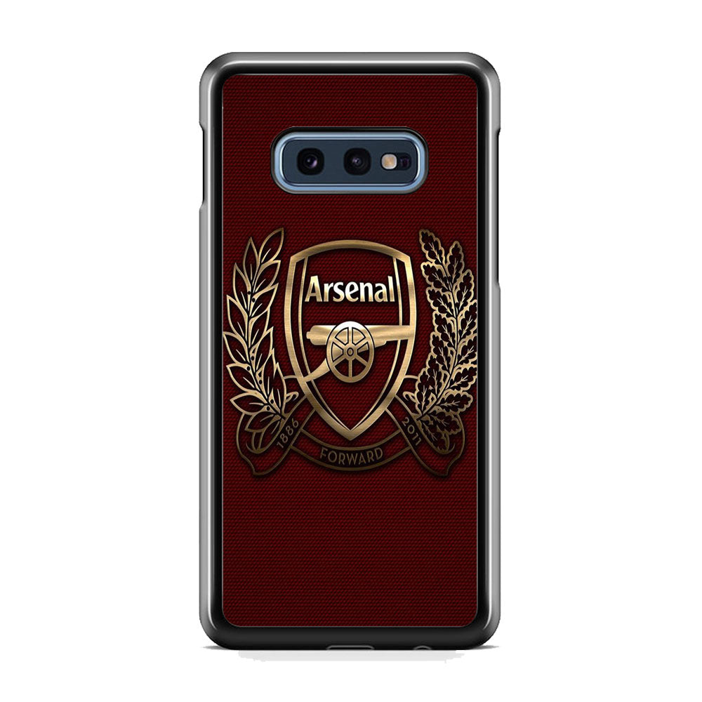 Arsenal Maroon Gold Logo Team Samsung Galaxy 10e Case