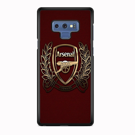 Arsenal Maroon Gold Logo Team Samsung Galaxy Note 9 Case