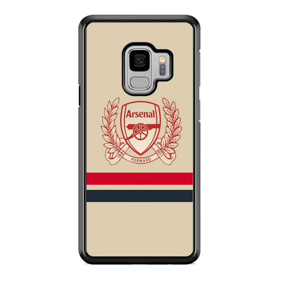 Arsenal Stripe Logo Samsung Galaxy S9 Case
