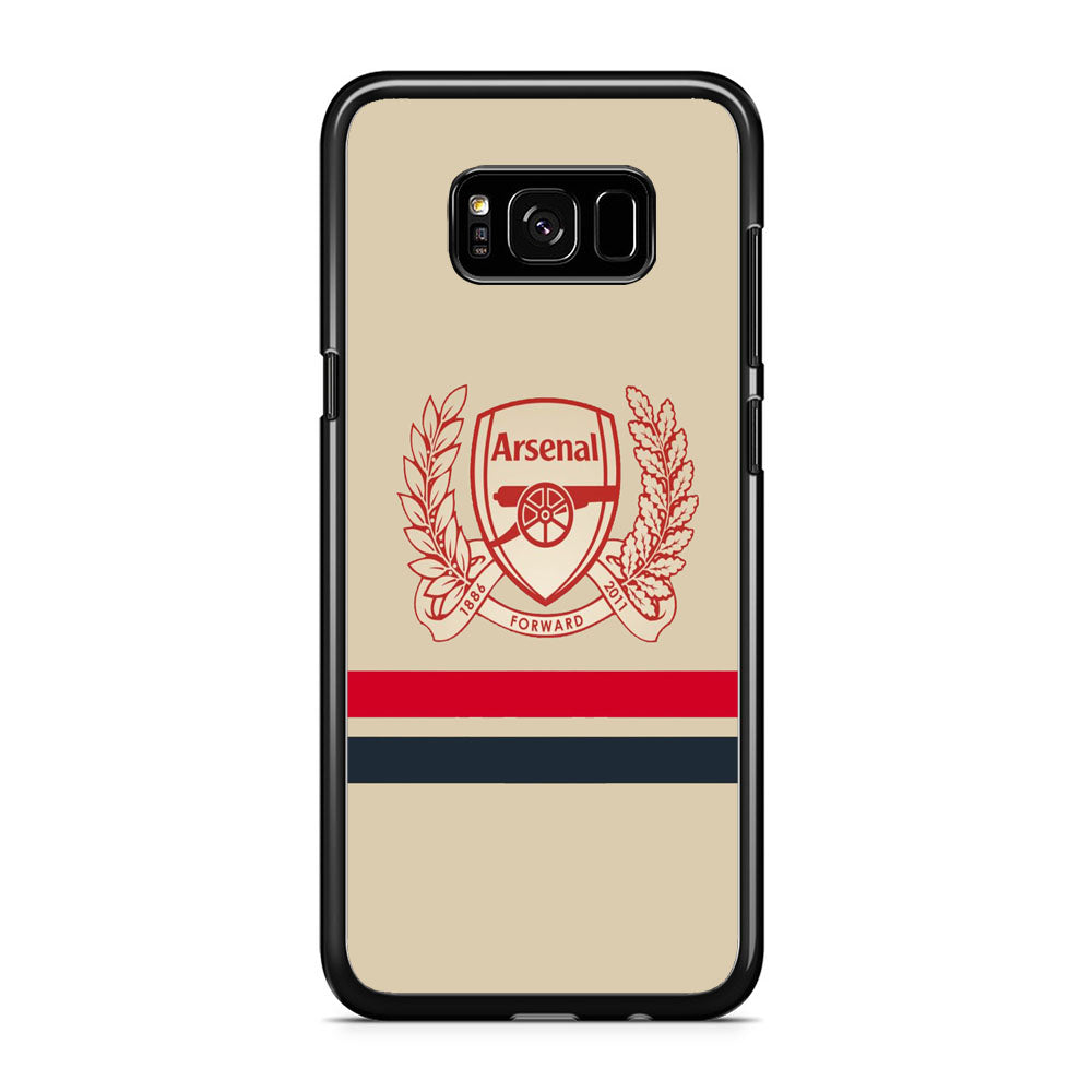Arsenal Stripe Logo Samsung Galaxy S8 Case