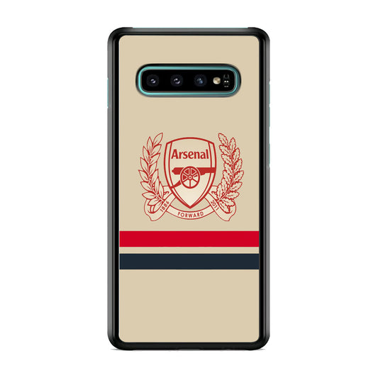 Arsenal Stripe Logo Samsung Galaxy S10 Plus Case