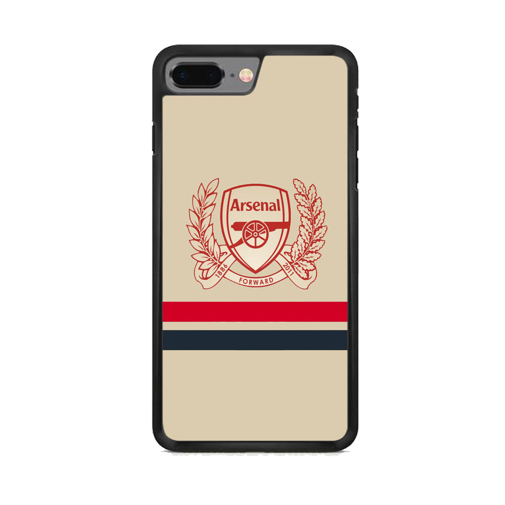 Arsenal Stripe Logo iPhone 8 Plus Case