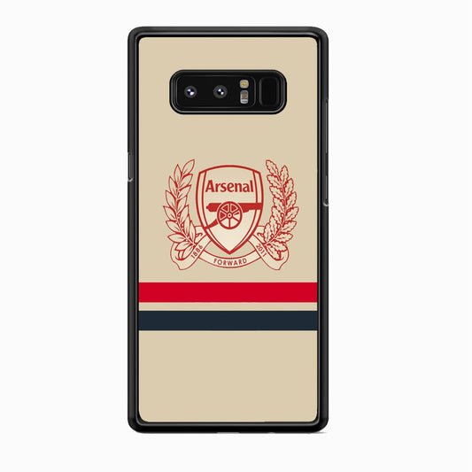 Arsenal Stripe Logo Samsung Galaxy Note 8 Case