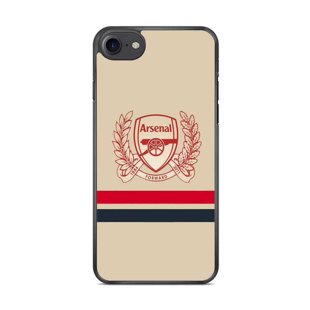Arsenal Stripe Logo iPhone 8 Case