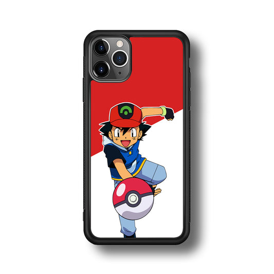 Ash Ketchum Pokeball iPhone 11 Pro Max Case