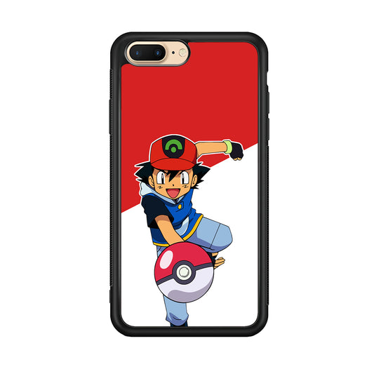 Ash Ketchum Pokeball iPhone 7 Plus Case