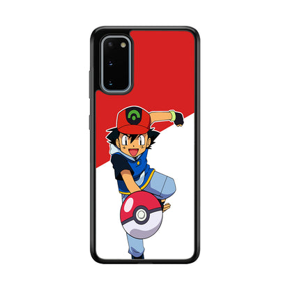 Ash Ketchum Pokeball Samsung Galaxy S20 Case