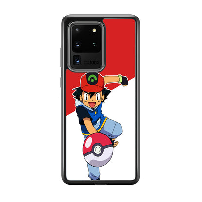 Ash Ketchum Pokeball Samsung Galaxy S20 Ultra Case