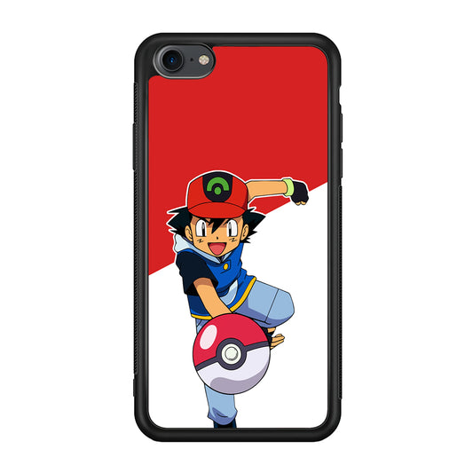 Ash Ketchum Pokeball iPhone 8 Case