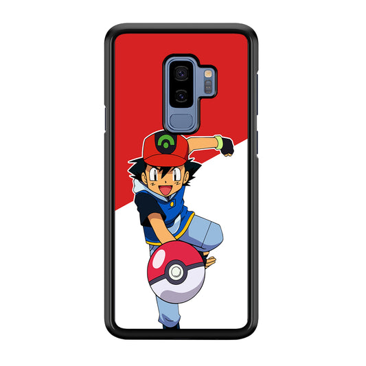 Ash Ketchum Pokeball Samsung Galaxy S9 Plus Case
