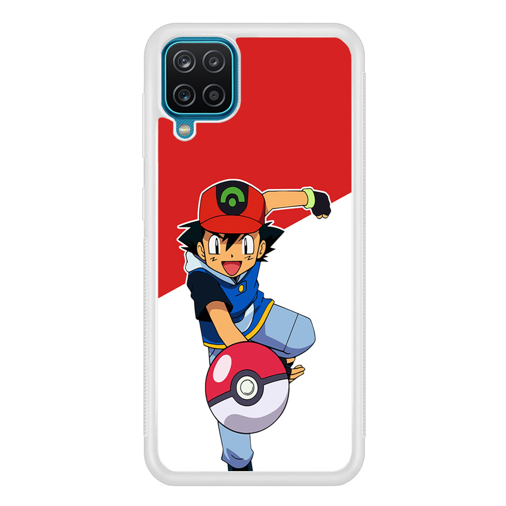 Ash Ketchum Pokeball Samsung Galaxy A12 Case