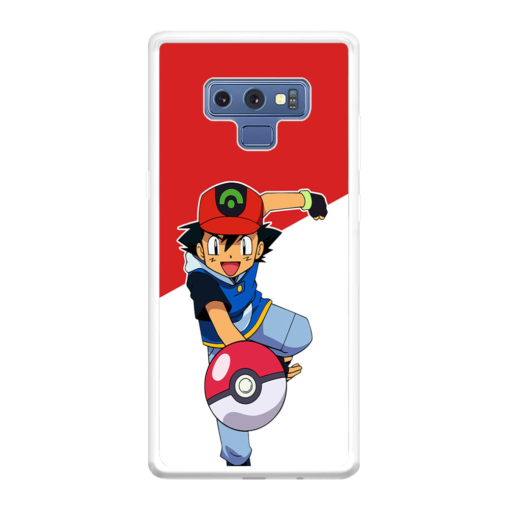 Ash Ketchum Pokeball Samsung Galaxy Note 9 Case