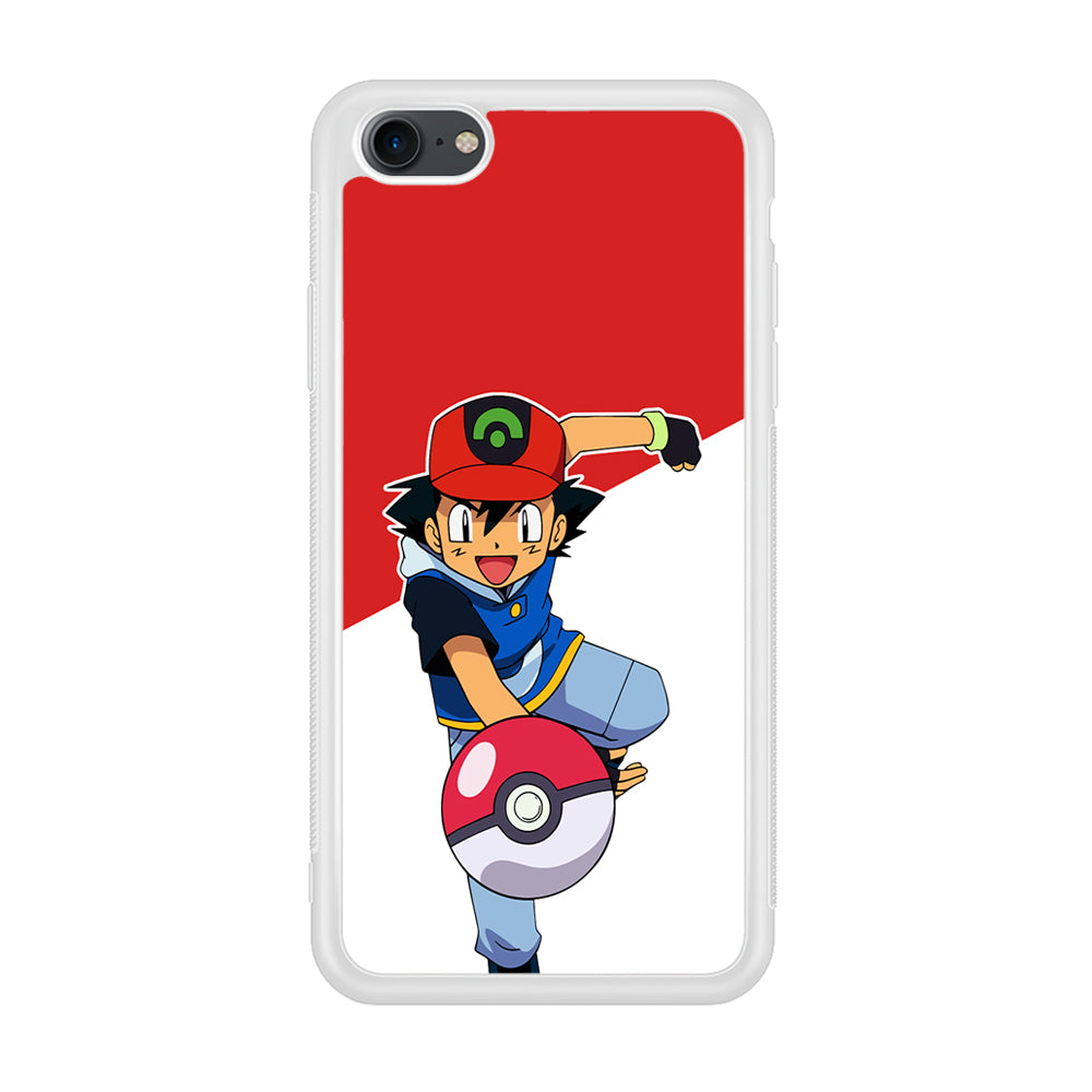 Ash Ketchum Pokeball iPhone 7 Case