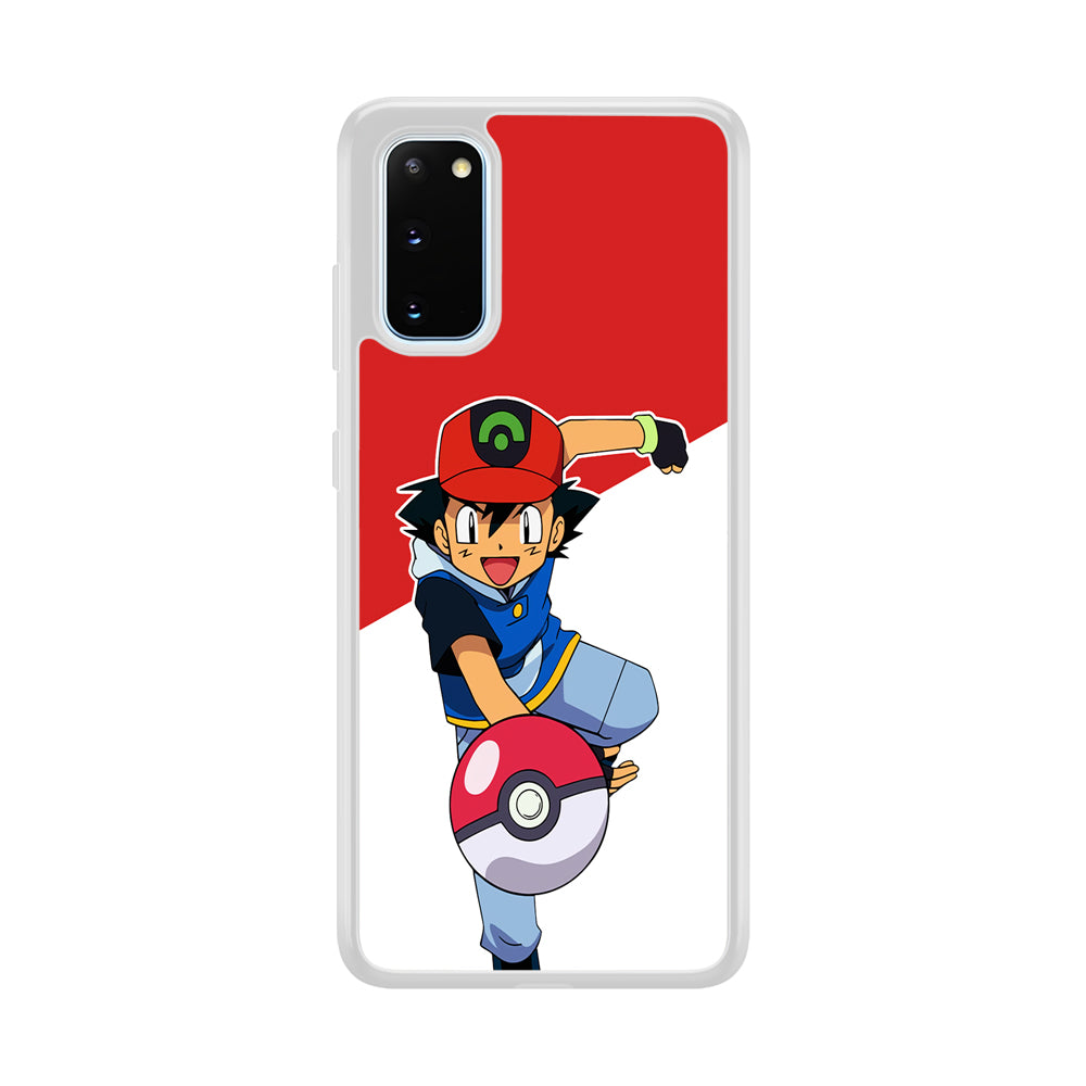 Ash Ketchum Pokeball Samsung Galaxy S20 Case