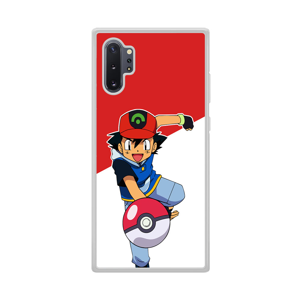 Ash Ketchum Pokeball Samsung Galaxy Note 10 Plus Case