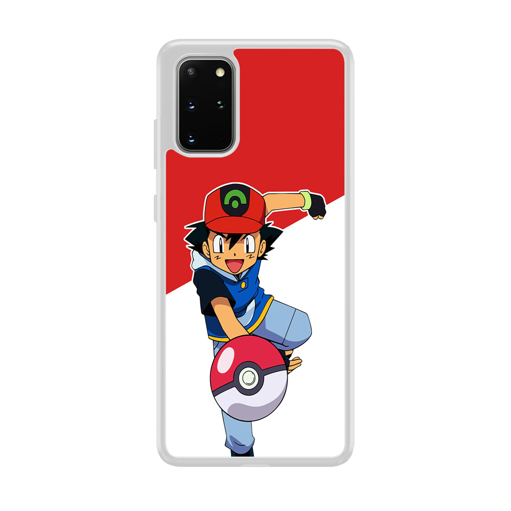 Ash Ketchum Pokeball Samsung Galaxy S20 Plus Case