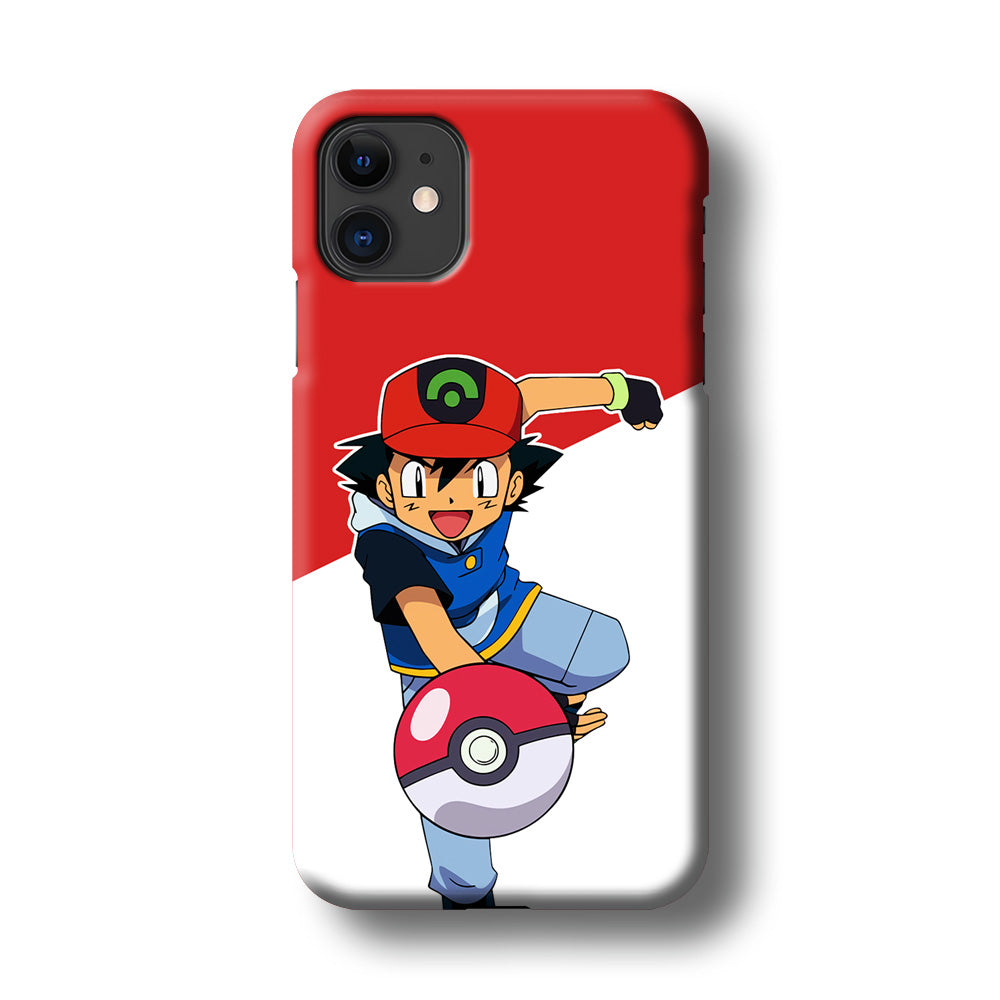 Ash Ketchum Pokeball iPhone 11 Case