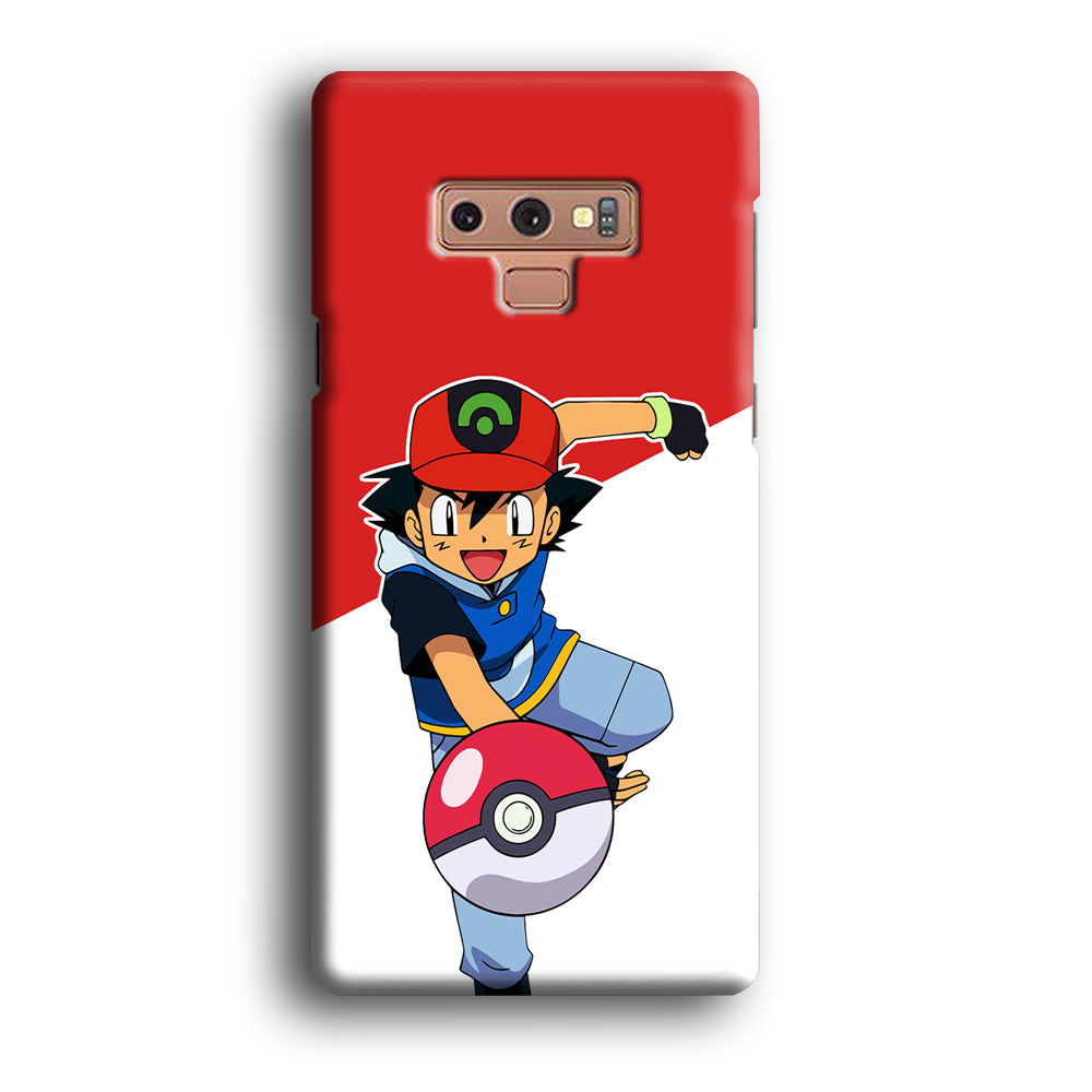 Ash Ketchum Pokeball Samsung Galaxy Note 9 Case