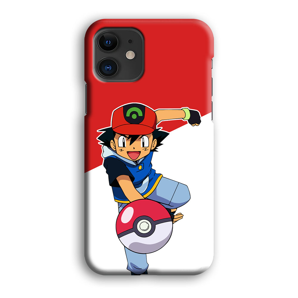 Ash Ketchum Pokeball iPhone 12 Case