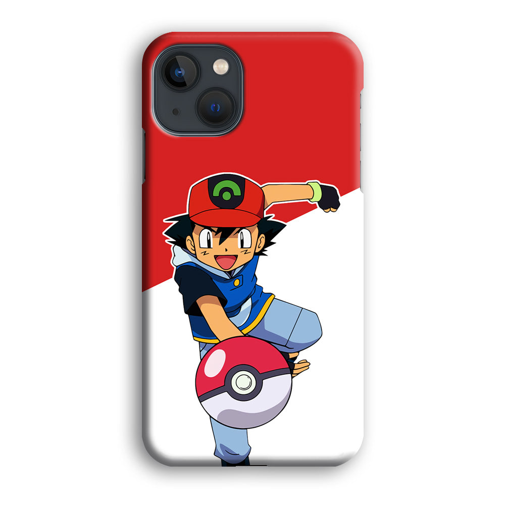 Ash Ketchum Pokeball iPhone 13 Case