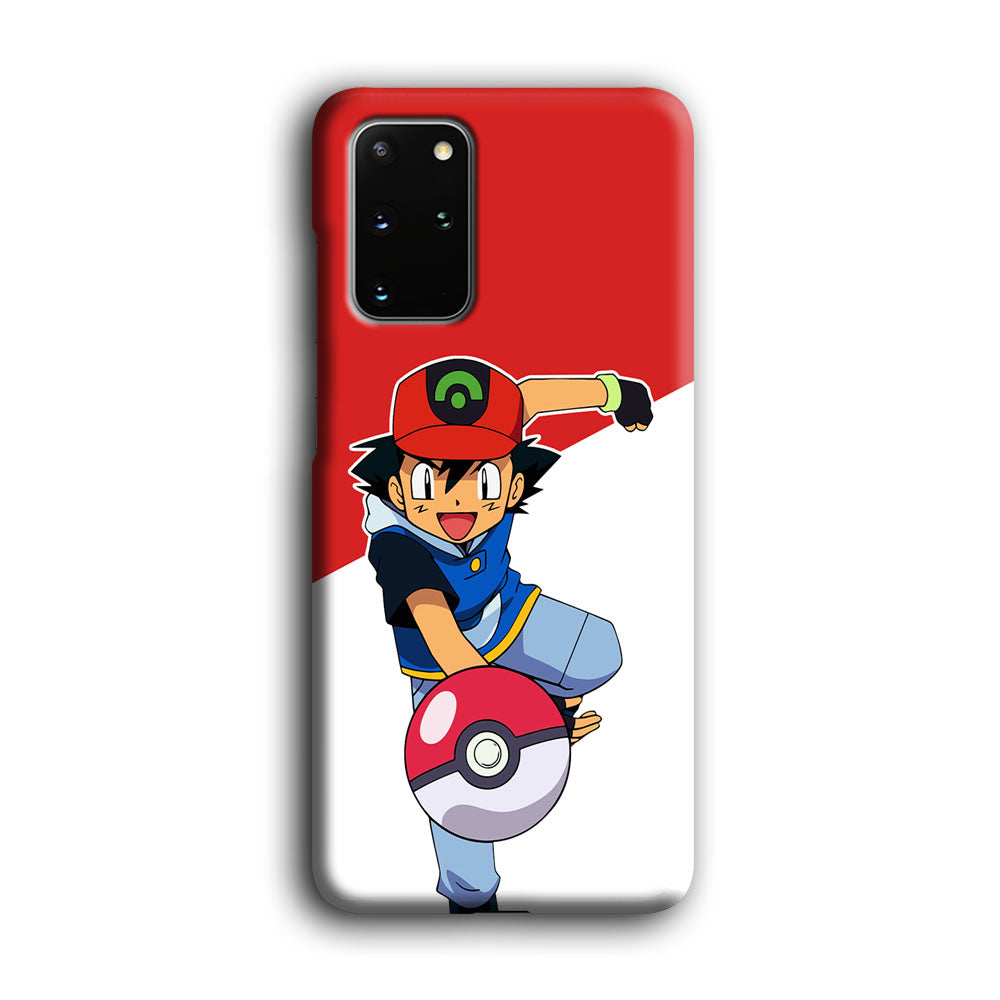 Ash Ketchum Pokeball Samsung Galaxy S20 Plus Case