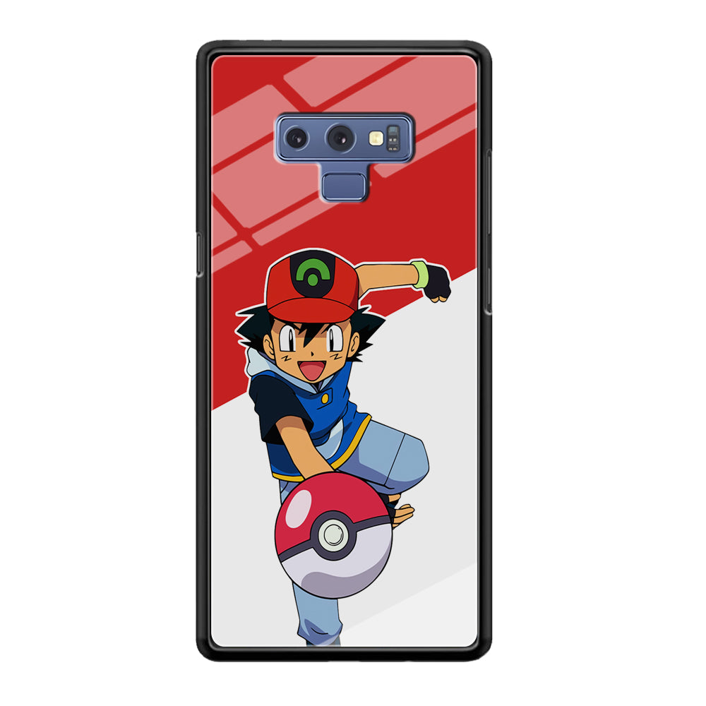 Ash Ketchum Pokeball Samsung Galaxy Note 9 Case