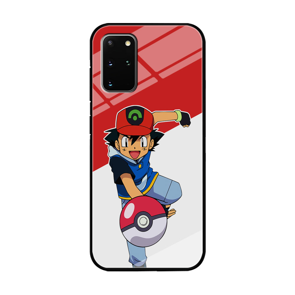 Ash Ketchum Pokeball Samsung Galaxy S20 Plus Case