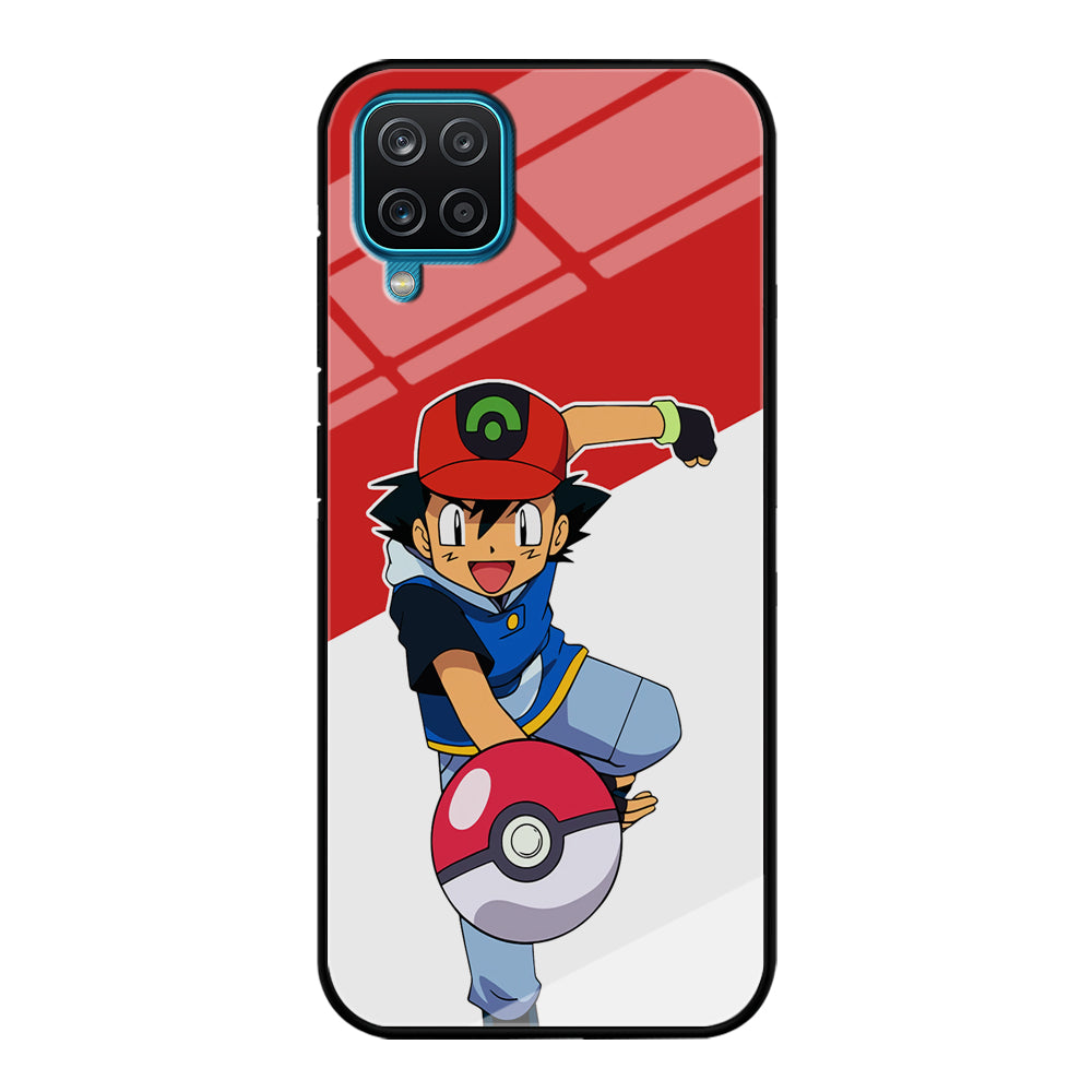 Ash Ketchum Pokeball Samsung Galaxy A12 Case