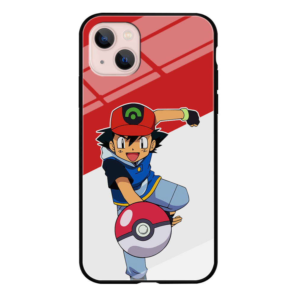 Ash Ketchum Pokeball iPhone 13 Case