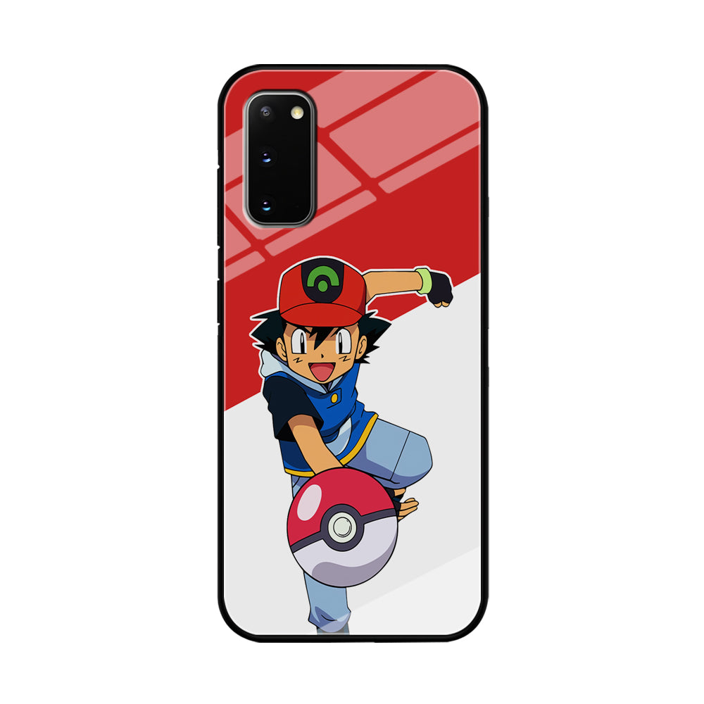 Ash Ketchum Pokeball Samsung Galaxy S20 Case