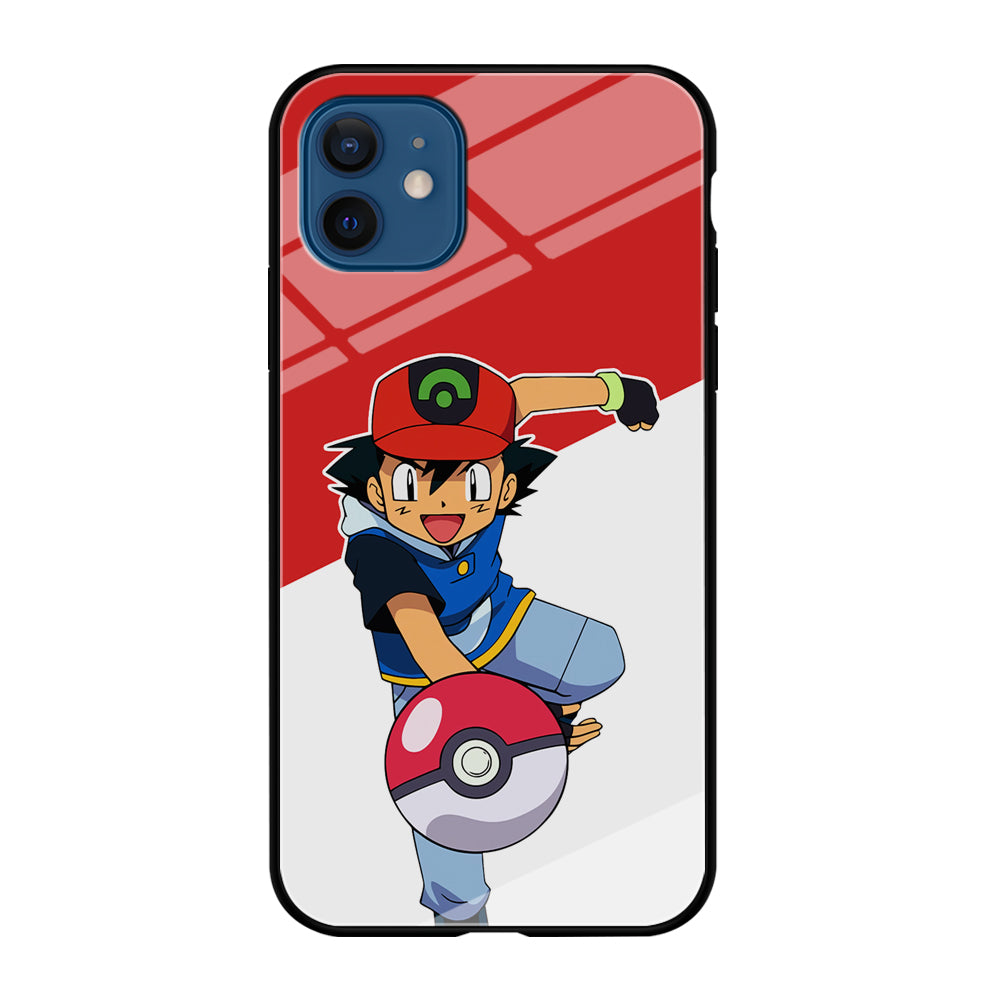 Ash Ketchum Pokeball iPhone 12 Case