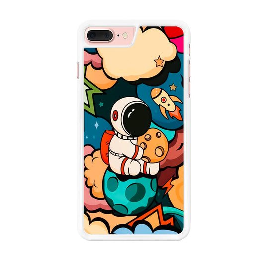 Astronaut Cute Art iPhone 8 Plus Case