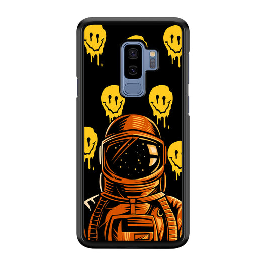 Astronaut Emoji Smile Samsung Galaxy S9 Plus Case