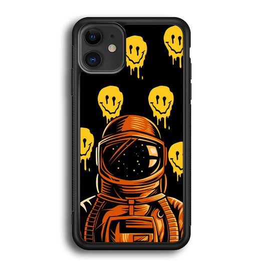 Astronaut Emoji Smile iPhone 12 Case