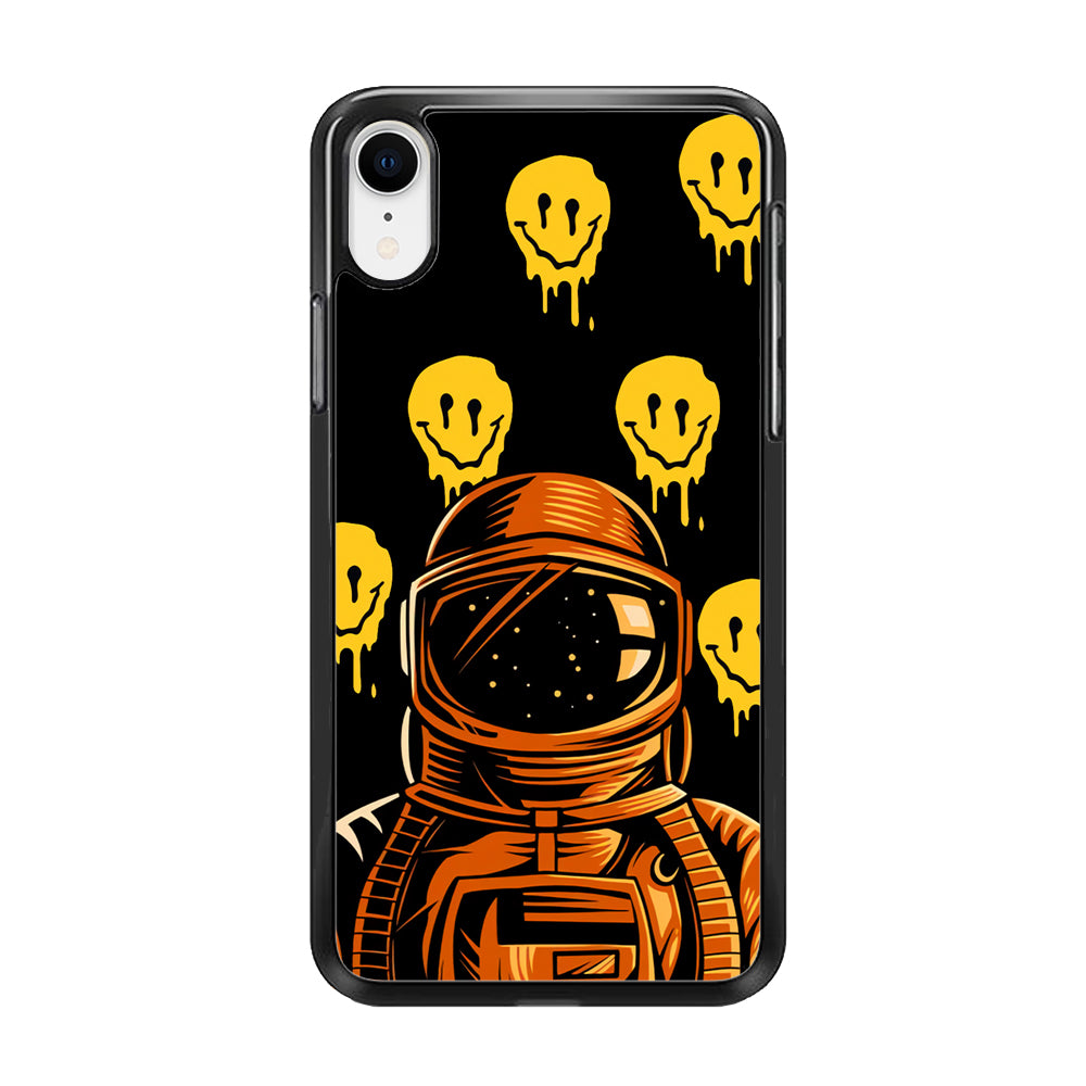 Astronaut Emoji Smile iPhone XR Case