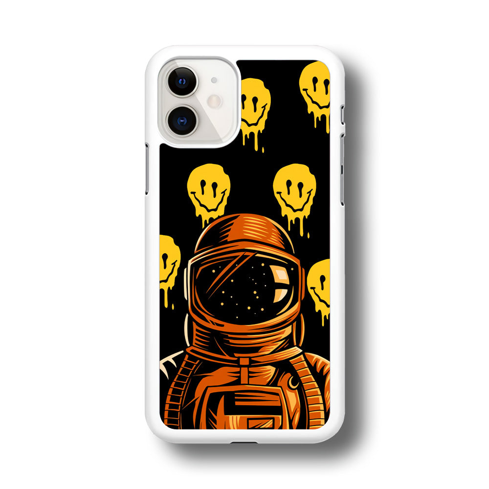 Astronaut Emoji Smile iPhone 11 Case