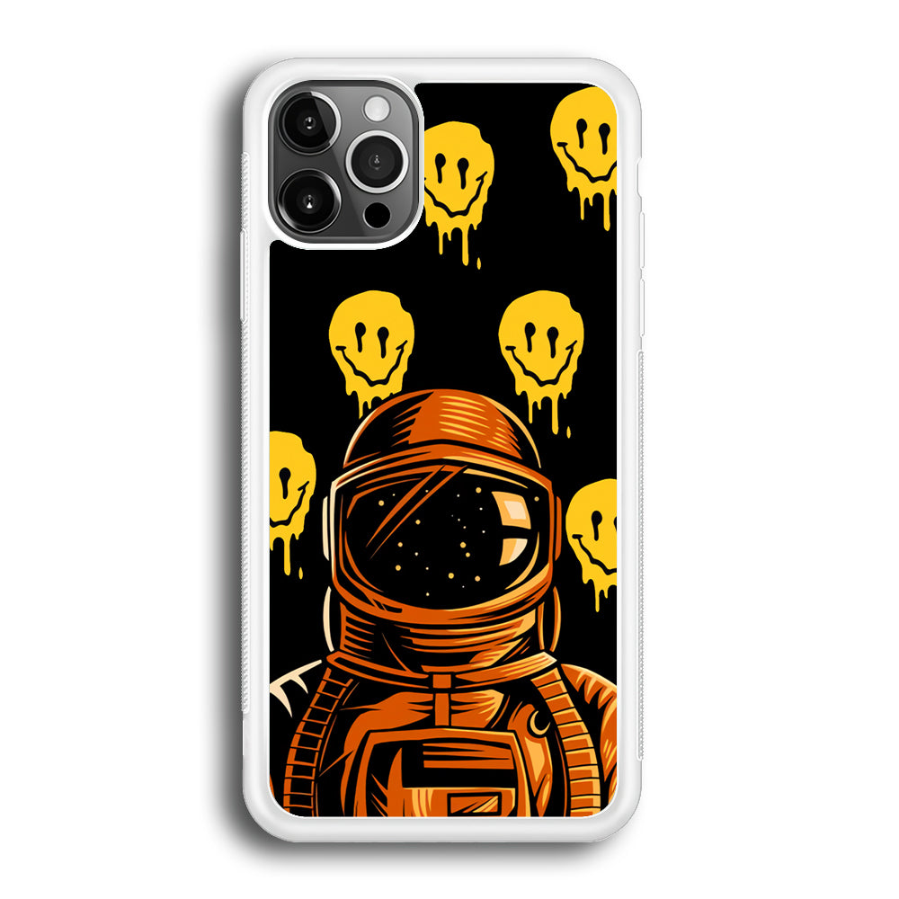 Astronaut Emoji Smile iPhone 12 Pro Case