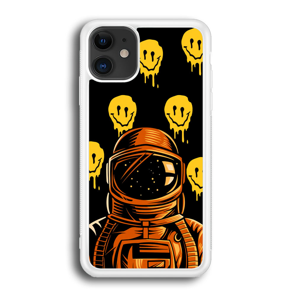 Astronaut Emoji Smile iPhone 12 Case