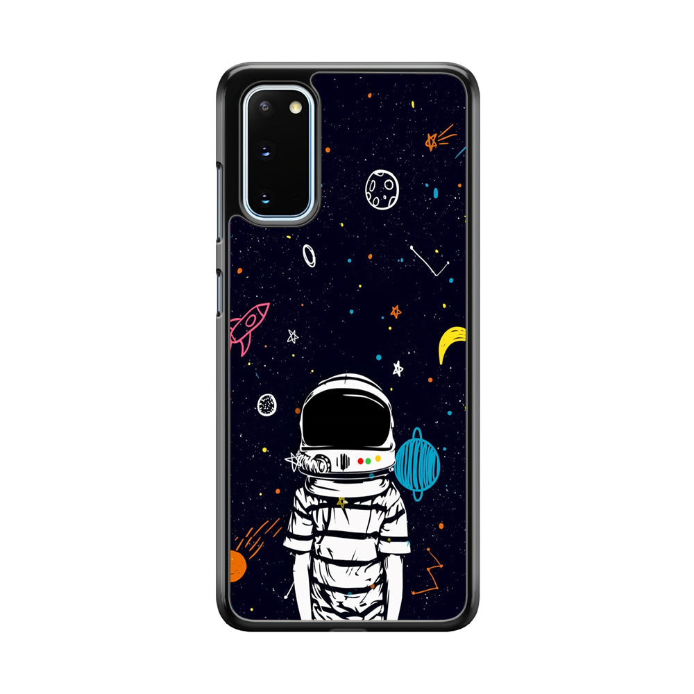 Astronaut Kids Space Samsung Galaxy S20 Case