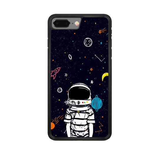 Astronaut Kids Space iPhone 8 Plus Case