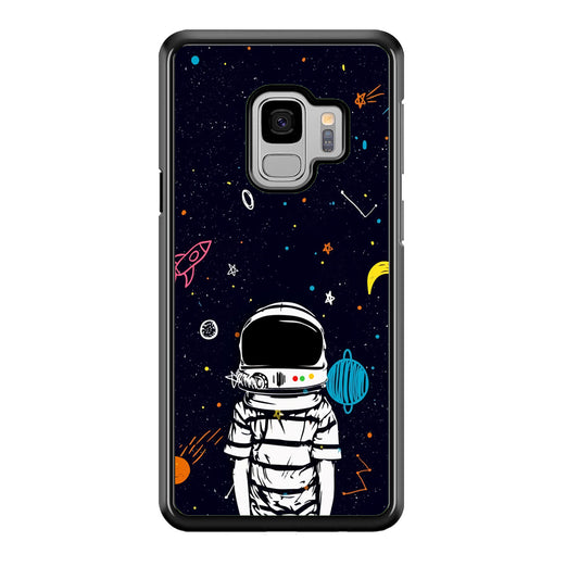 Astronaut Kids Space Samsung Galaxy S9 Case
